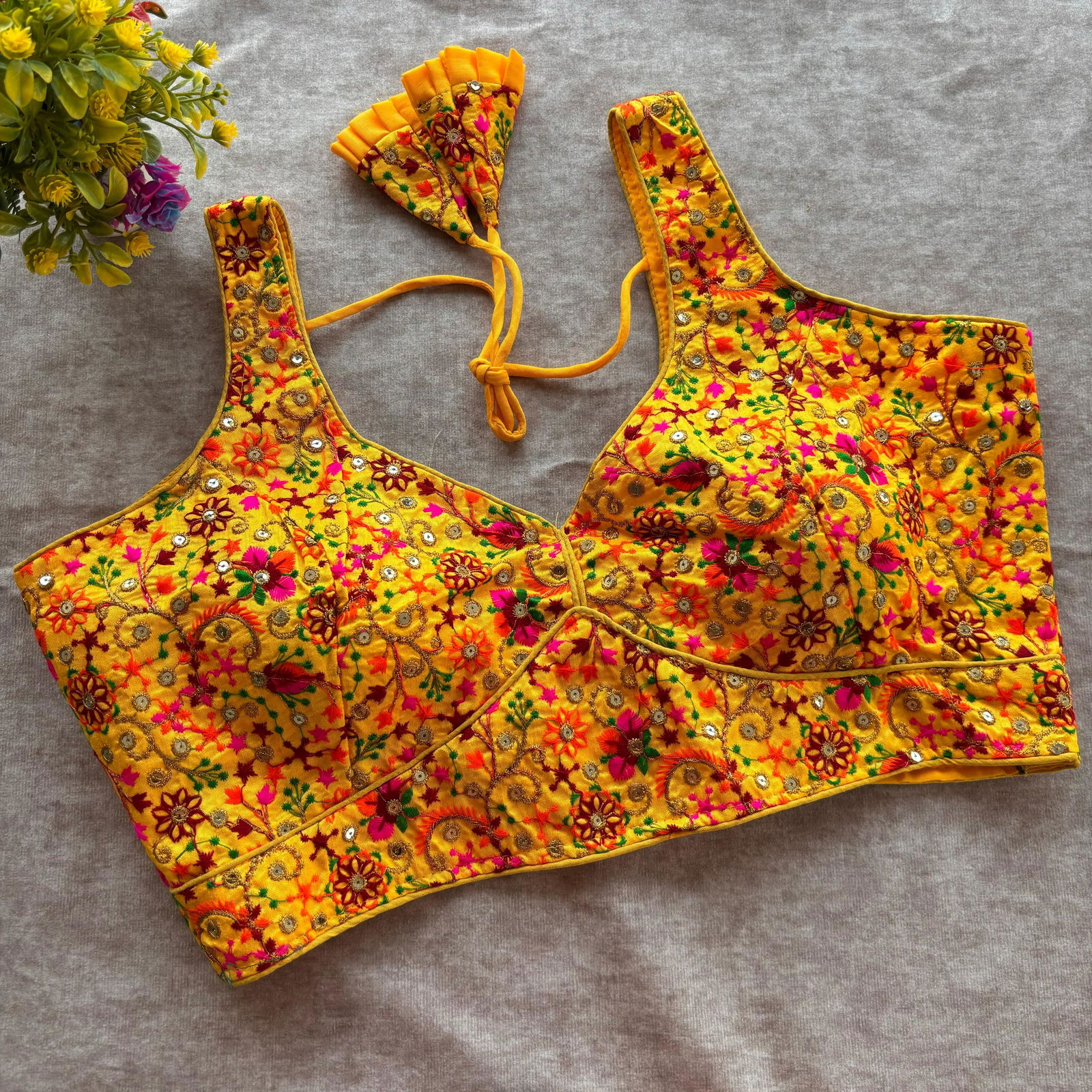 2024 Ruhi Multicolour Trending Sleeveless Blouse Wholesale Suppliers In Mumbai
